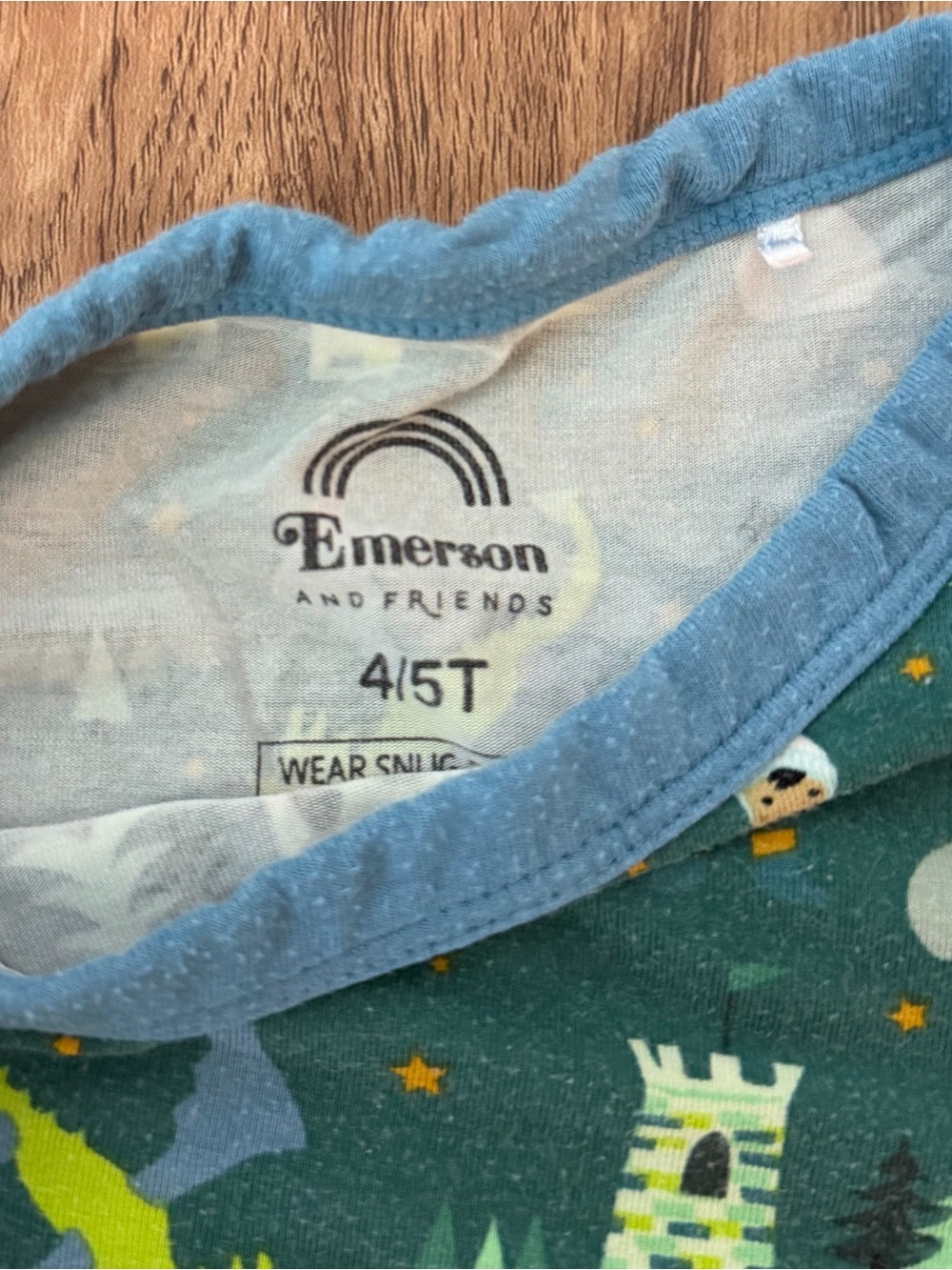 Emerson and Friends Ever After Short Sleeve Pajama Set, size: 4-5T - Picture 3 of 5